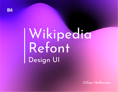 Wikipedia Refont figma ux wikipedia