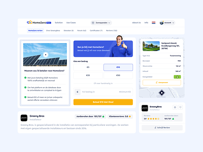 Interface components about company advertisement company card components design design system header location map navigation price product design rate ui ui design ui kit ux ux design website widgets