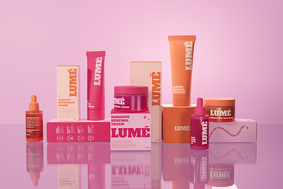 Lumé | Branding & Packaging 3d animation branding graphic design logo