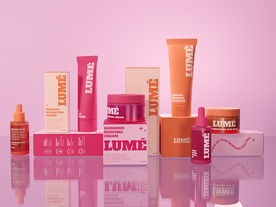 Lumé | Branding & Packaging 3d animation branding graphic design logo