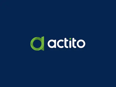 Actito - Identité visuelle branding graphic design letter a logo marketing saas typography visual identity website