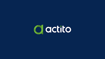 Actito - Identité visuelle branding graphic design letter a logo marketing saas typography visual identity website