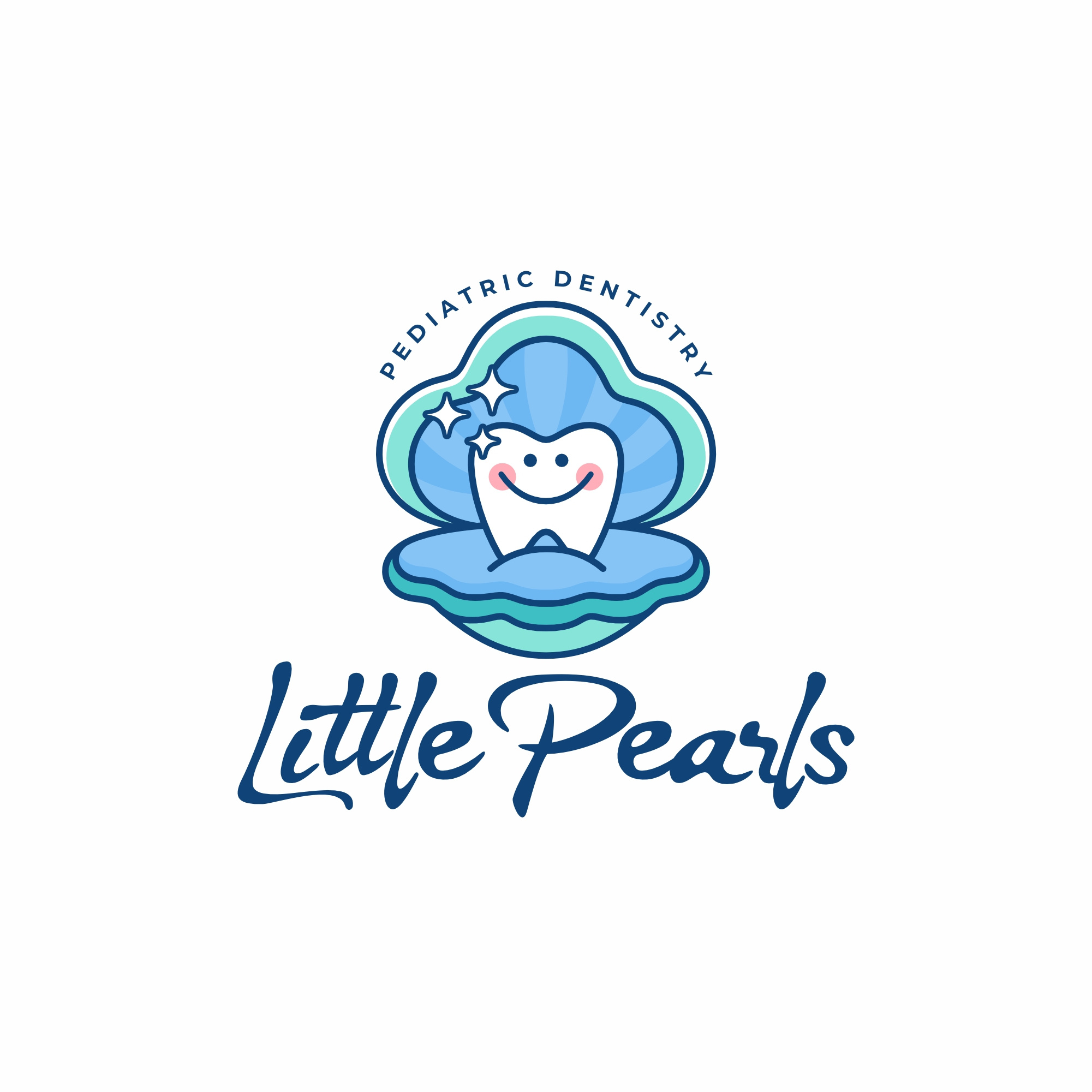 Dental Pearl animal branding cartoon character cute dental dentist design illustration logo mascot pearl shell tooth ui unused