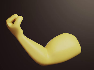 3D biceps 3d 3d animation animation biceps blender fitness gym health illustration illustrations motion graphics render resources
