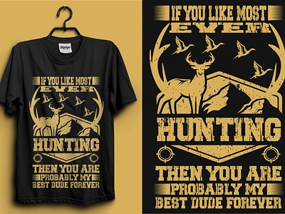 Hunting T-Shirt Design | USA T-shirt Design | Tee america bird branding clean cloth creative deer design hunt hunting illustration modern mountain t shirt tee usa vector vintage