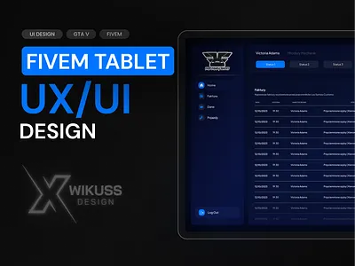 Fivem/GTA V Mechanic Tablet fivem fivem tablet fivem ui design game ui gta v gta v tablet gta v ui design gtav mechanic tablet roleplay rp tablet ui design ui ui design xwikuss