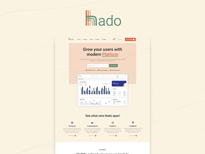 Hado design professional professional website saas saas website startup startup website technology website webdesign webflow webflow design webflow development website template