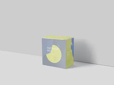 Package Box Mockup - Slim Square box cosmetic creme electronic flat food makeup mockup package package box mockup slim square packaging print print showcase showcase slim square texture