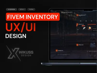 Fivem/GTA V Inventory fivem fivem inventory fivem ui design gta v gta v inventory gta v ui design inventory inventory ui design roleplay rp ui