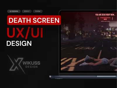 Fivem/GTA V Death Screen death screen death screen ui design fivem fivem death screen fivem ui design game ui design gta v gta v death screen gta v ui design roleplay rp ui ui design