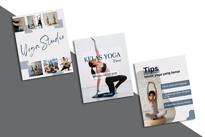 Yoga Instagram Post branding graphic design logo