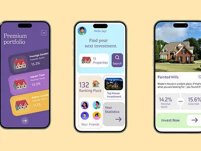 RealEstatePro animation appconcept branding design graphic design motion graphics ui uiux ux