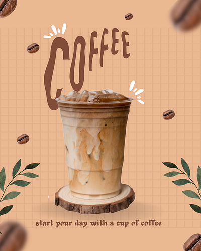 Coffee branding graphic design logo