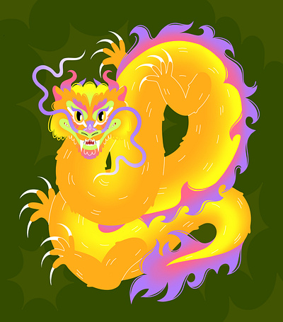 Chinese Dragon illustration