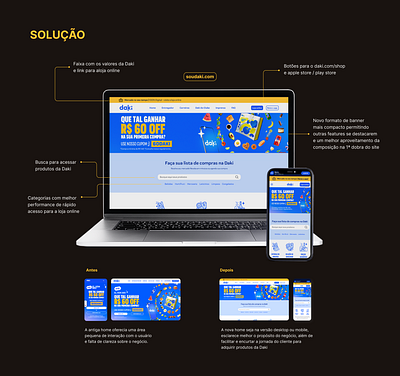 soudaki.com + loja online aplicativo app blue daki ecommerce loja online site