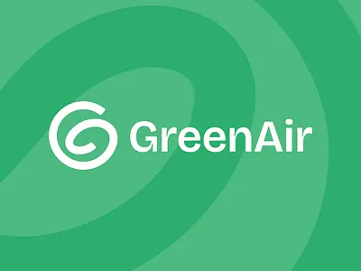 GreenAir Rebranding brand identity branding environment logo green energy branding green energy logo green logo greentech logo logo logo design logo inspiration minimal rebranding startup branding startup logo visual identity