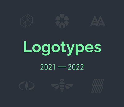 logotypes 21-22 branding business design identity logo logotype minimal symbol vector