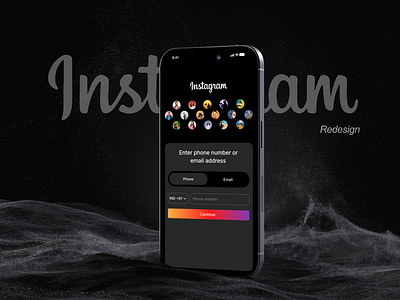 Instagram | Redesign | Pranay Verma branding graphic design ui ux vector