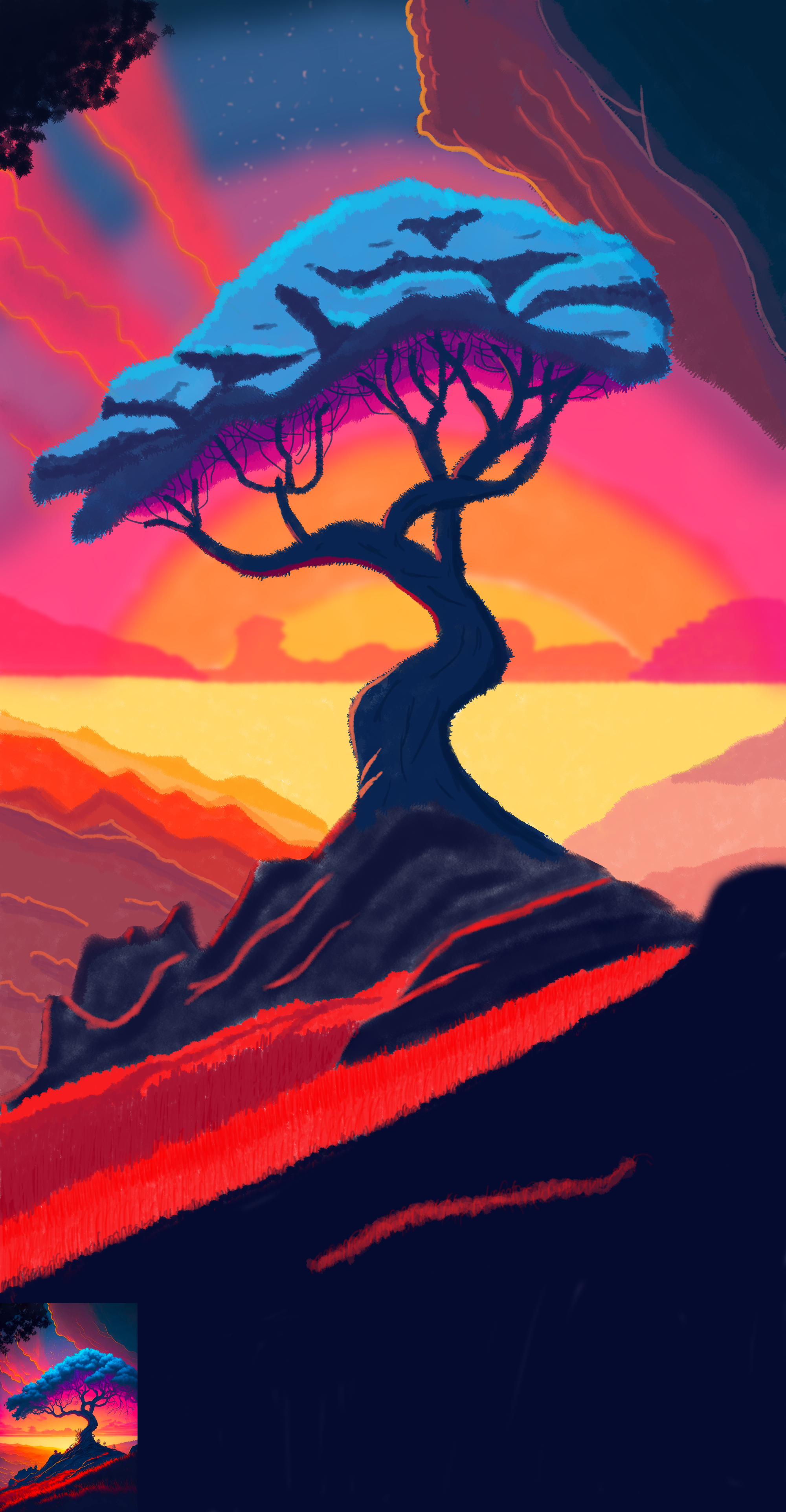 Creativity: Textures, Blending and Concept in Photoshop design digital drawing graphic design illustration landscape photoshop portfolio