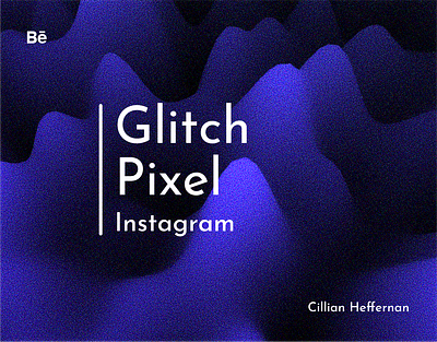 Glitch Pixel design glitch instagram