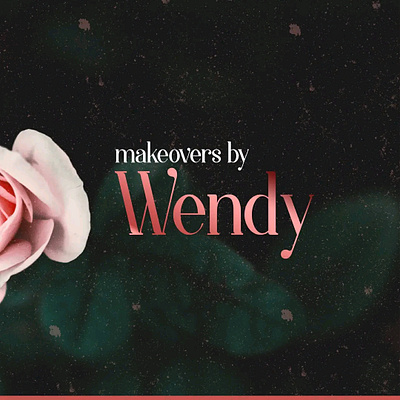 Branding work for Makeovers by Wendy branding graphic design ui