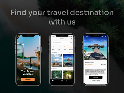 Book Your Travel Destination booking branding design pexel sketch travel ui