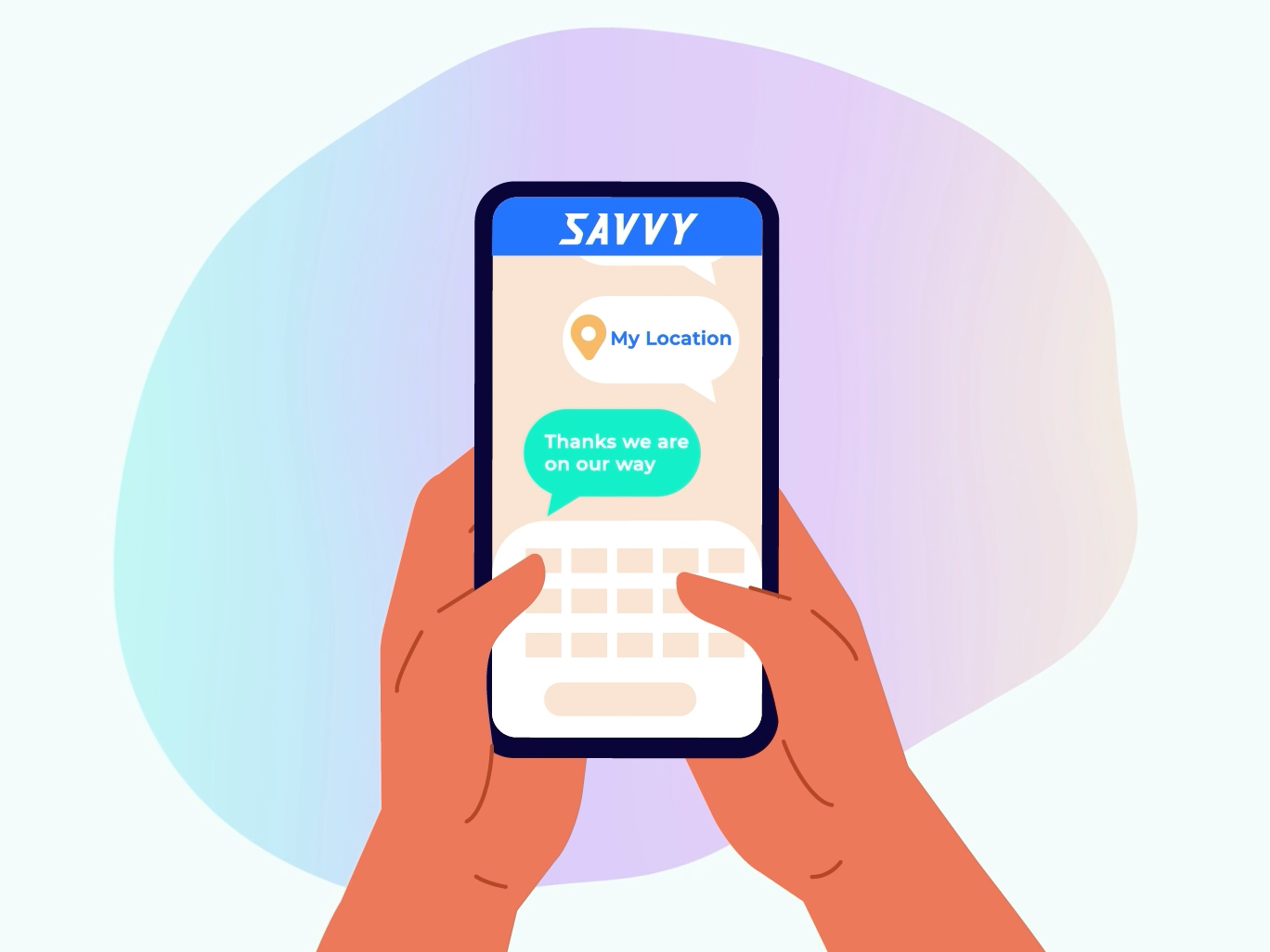 Texting Animation- Concept by Kamran Khan | KK Explainers on Dribbble