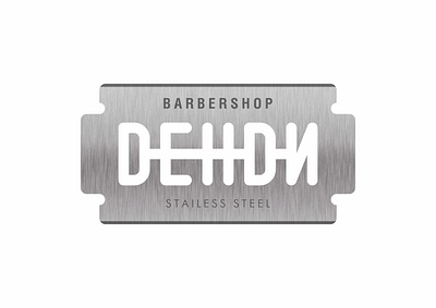 DANDY (ДЕНДИ). Barbershop logo