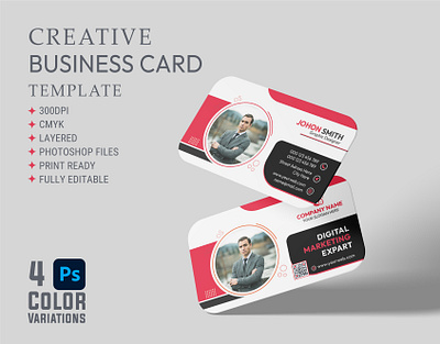 CREATIVE PROFESSIONAL BUSINESS CARD DESIGN TEMPLATE memorable impressions.