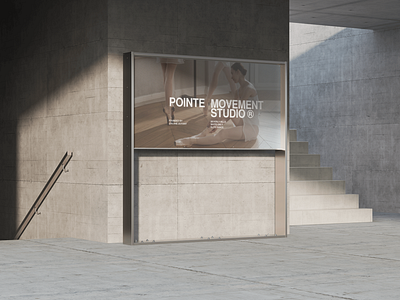 Pointe Movement Studio branding design graphic design