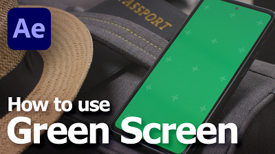 How to use Green Screen in Adobe After Effects after effects cgian video editing