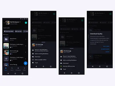 Workspace UI app branding design graphic design iconography illustration logo ui ux web