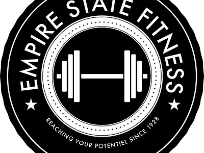 Empire State Fitness Logo branding graphic design logo
