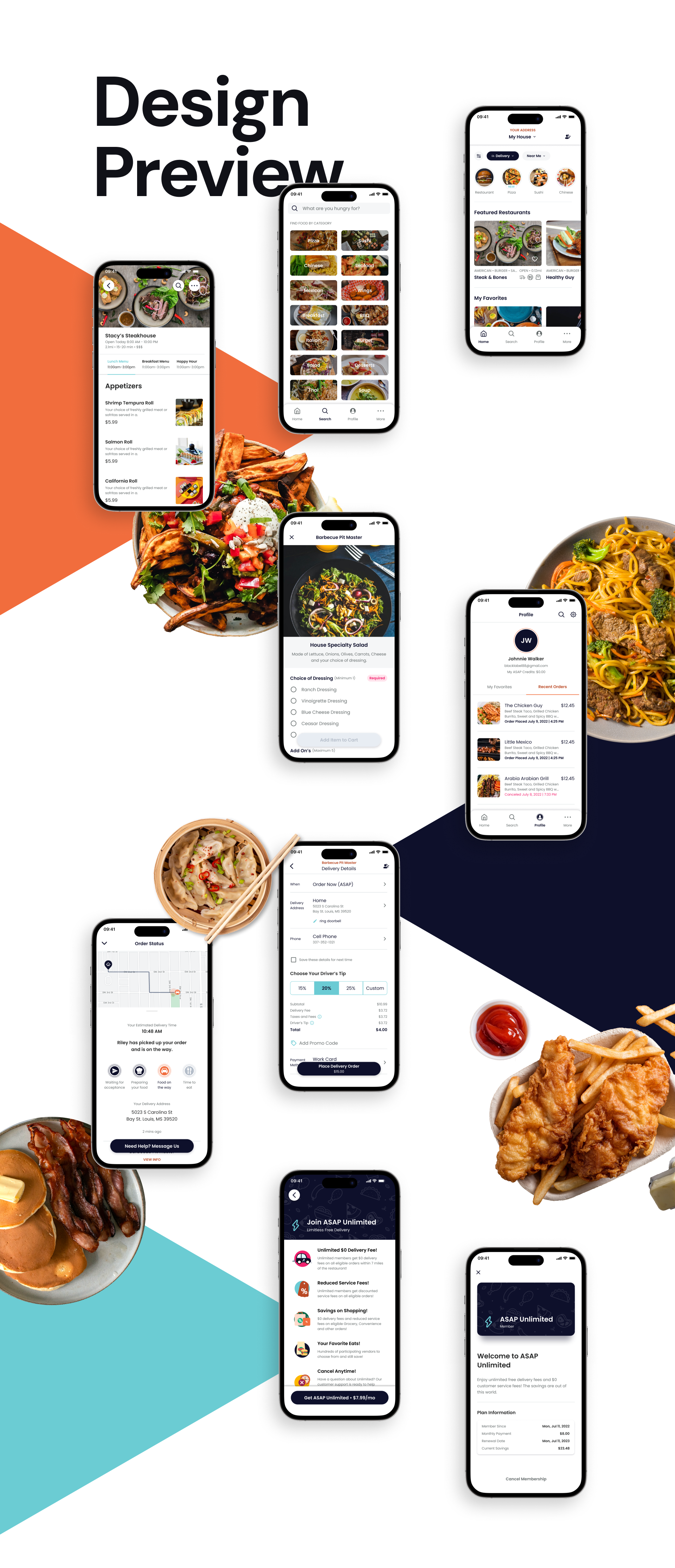 ASAP app design design system figma mobile app ui uiux ux
