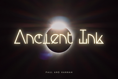 Ancient Int font cartoon creative cute elegant font font design fonts graphic design handlettering handwritten lettering magic modern motion graphics rune script