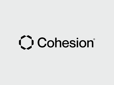 Cohesion® Logo app branding app identity brand mark branding design graphic design identity design logo logo design logomark symbol symbol design tech brand vector visual identity workflow app