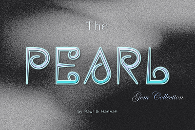 The Pearl font cartoon creative cute elegant font font design fonts graphic design handlettering handwritten lettering modern motion graphics script