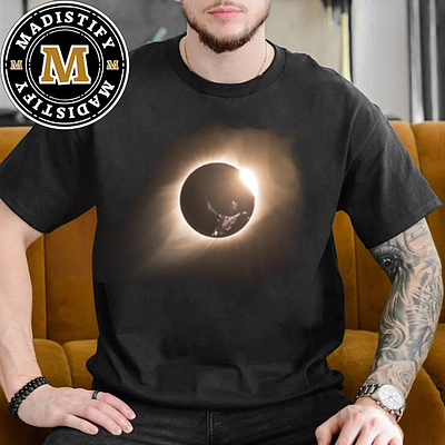 Travis Scott x 2024 Total Solar Eclipse Utopia Album Cover Class design tshirt