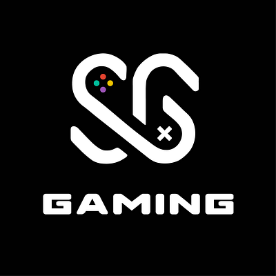 SG GAMING branding gaming graphic design logo ps5