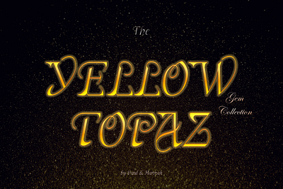 The Yellow Topaz font cartoon creative cute elegant font font design fonts graphic design handlettering handwritten lettering modern motion graphics script