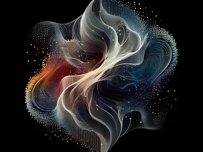 Ai art series #1 abstract ai aiart dalle3 openai