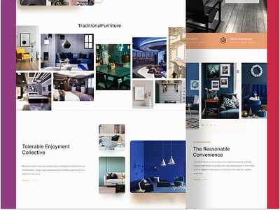 Furniture Landing Page figma furniture website landing page ui uiux website design xd