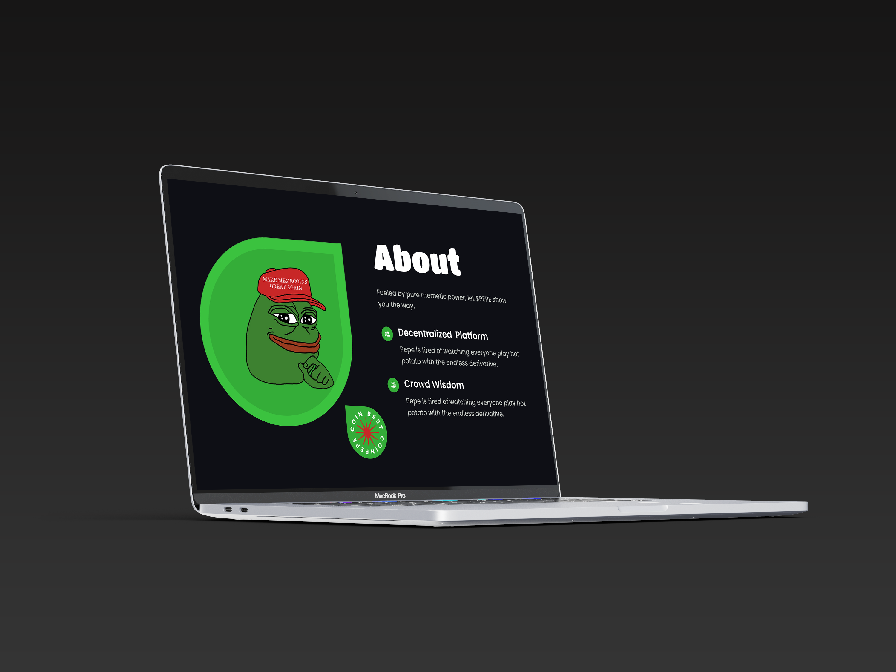 Meme Coin Website Design By Alamgir Hossain On Dribbble