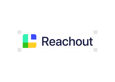 Reachout Logo Design 3d animation branding figma graphic design logo motion graphics ui