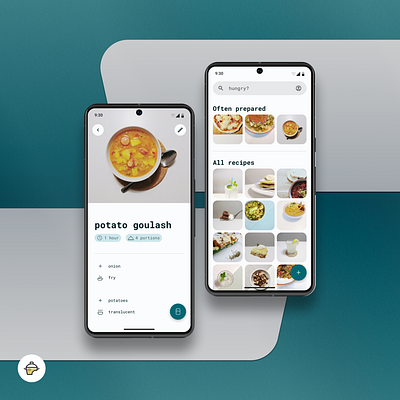 Cookit app cook design food mobile recipes ui