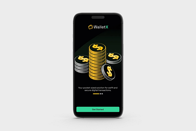 WalletX - Finance App branding figma finance app fintech app ui visual design