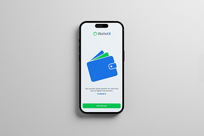 WalletX - Digital Wallet App asethetic branding figma finance app fintech fintech app futuristic design ui visual design