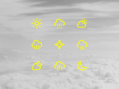 Weather Icons clouds figma icons figmaicons icon icon pack icon set icon sets icondesign iconlibrary iconoghraphy iconpack icons iconset meteorology moon rain sun weather weather icon weather icons