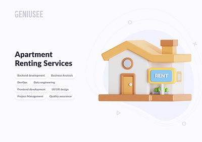 Apartment Renting Services devops qa real estate software development ui ux