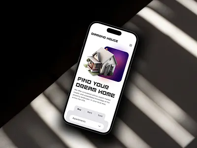 Diamond House - Responsive web design brand brand book brand design system brand guidelines branding design graphic design guideline illustration logo modern typography uiux web